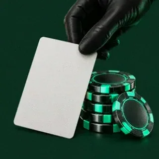Hand dealing card — Fair Go